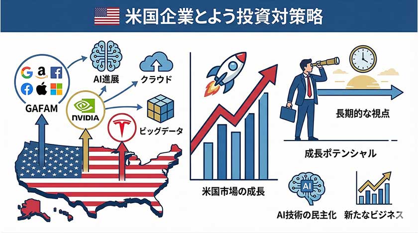 米国の企業と投資戦略