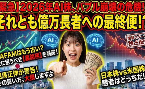 2026年AI株予測：日本と米国の投資戦略と進化