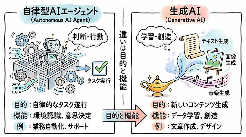 生成AIとの違い