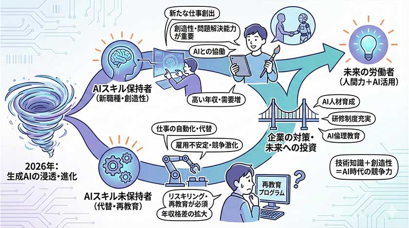 人と仕事の変容