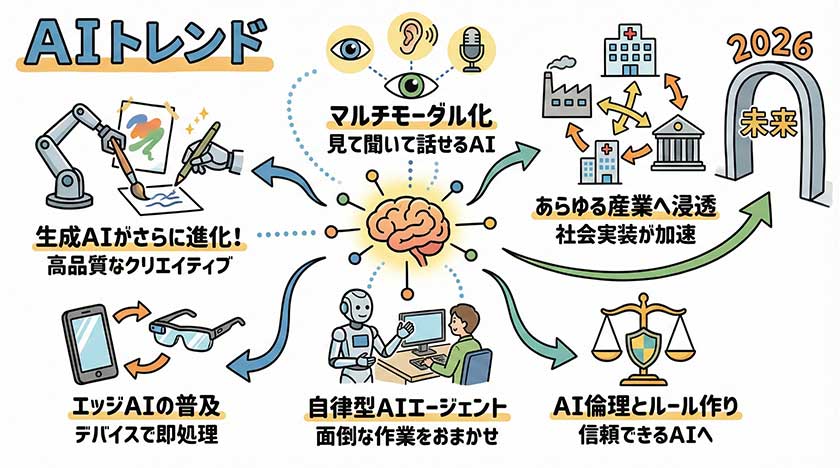 2026年におけるAIのトレンド