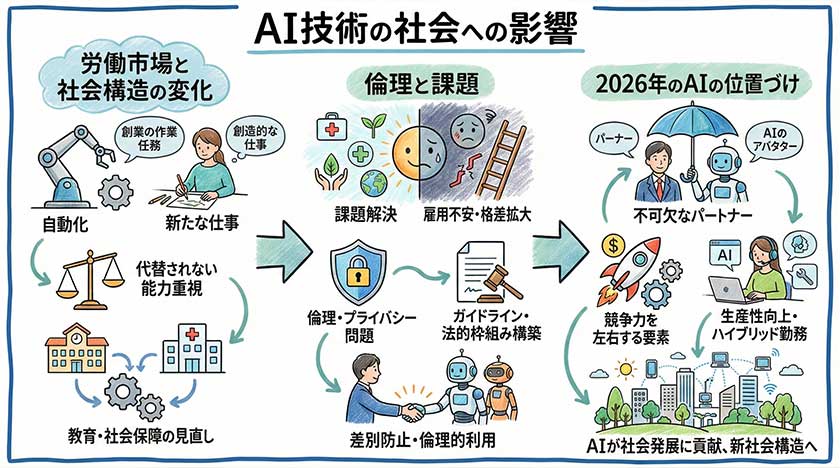 AI技術の社会への影響