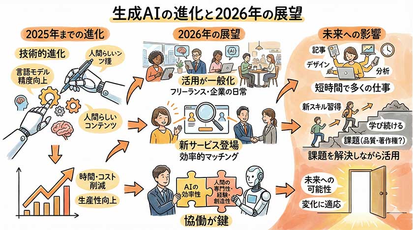生成AIの進化と2026年の展望