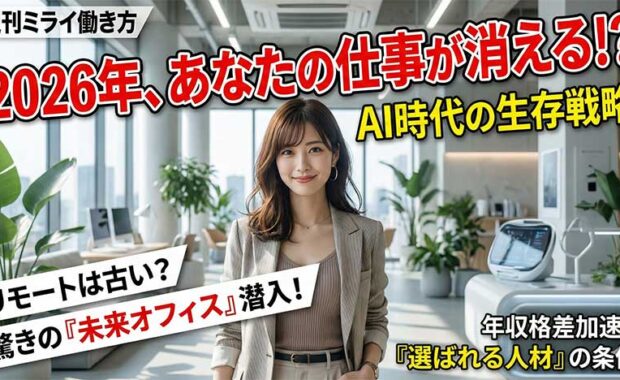 2026年: 最新調査で見る、AIとリモートワーク勤務の未来