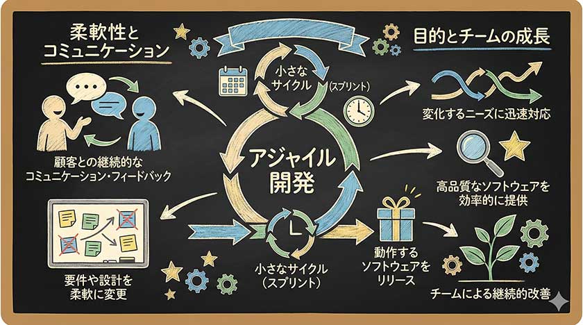 アジャイル開発の特徴