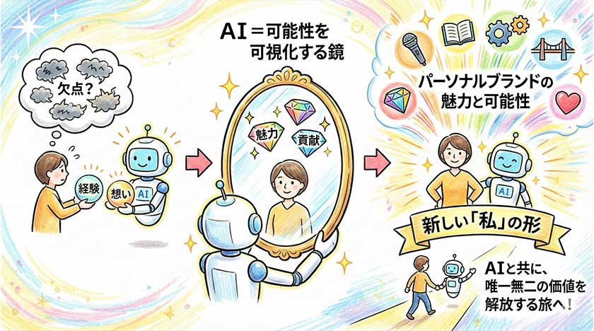 AIとの共創が拓く、新しい「私」の形