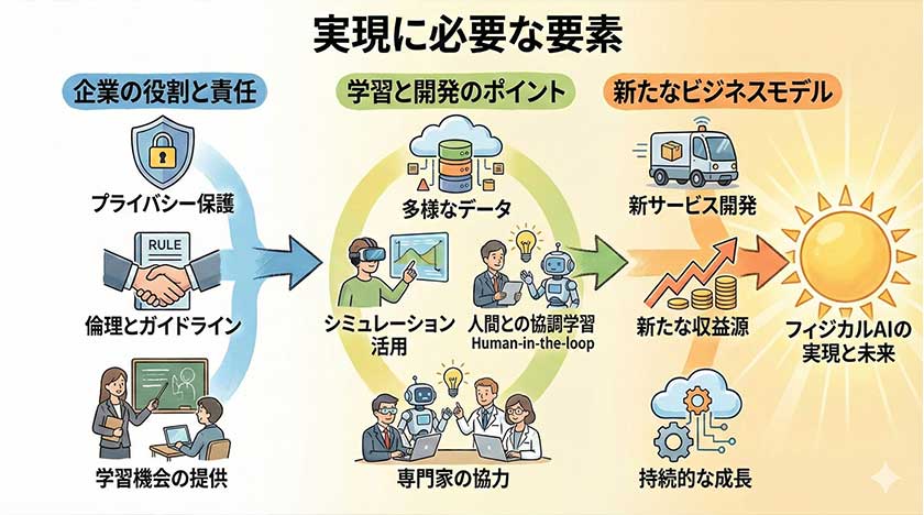 実現に向けた必要な要素