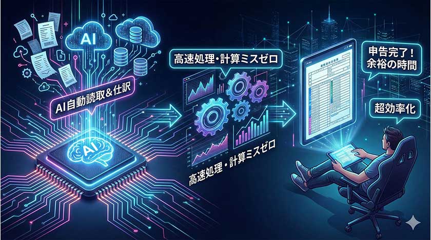 AIを活用した確定申告の効率化