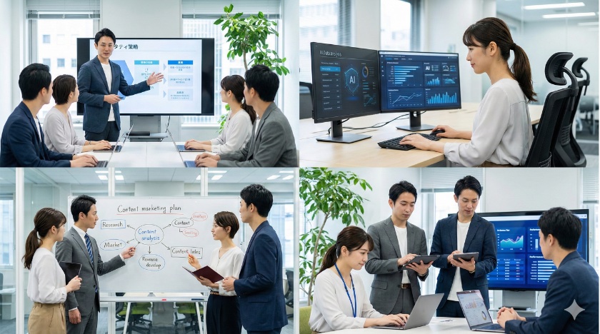 コンテンツマーケティングにおけるAI活用の最新メリットと方法に関しての「よくある質問」