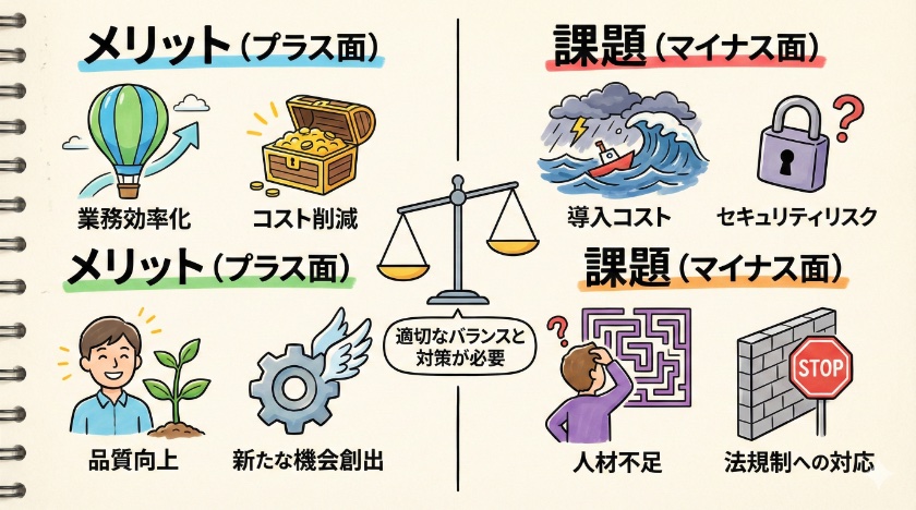 メリットと課題