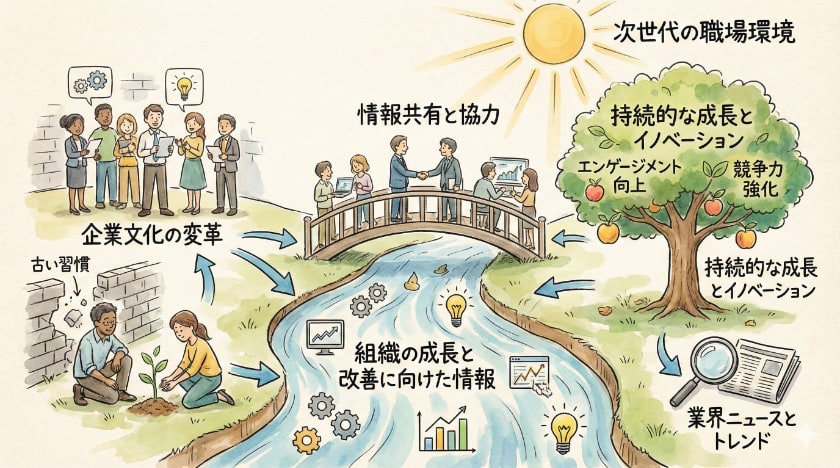 組織の成長と改善に向けた情報