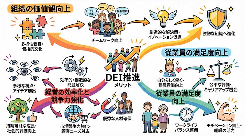 DEI推進のメリット