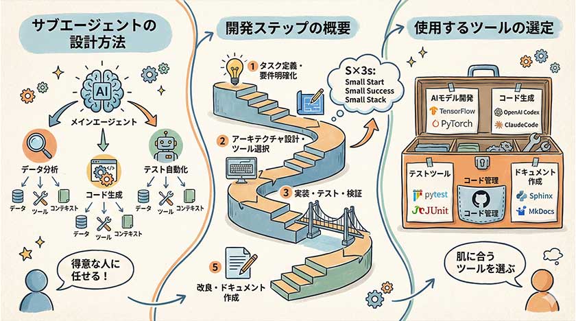 サブエージェントの設計と構築