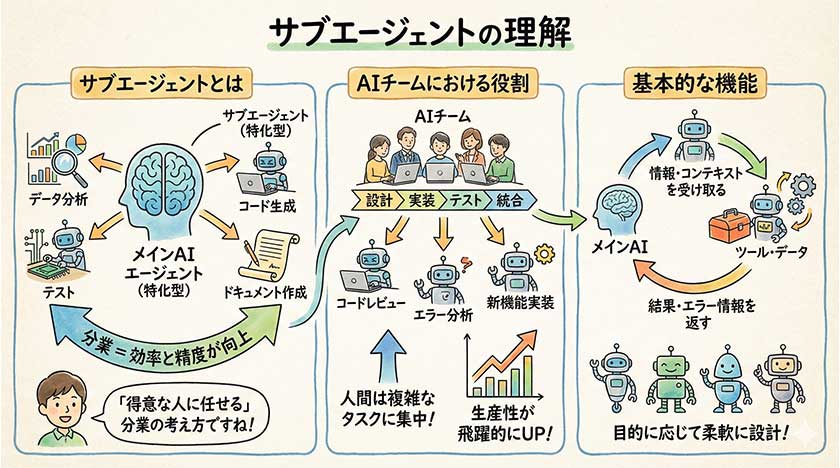 サブエージェントの理解