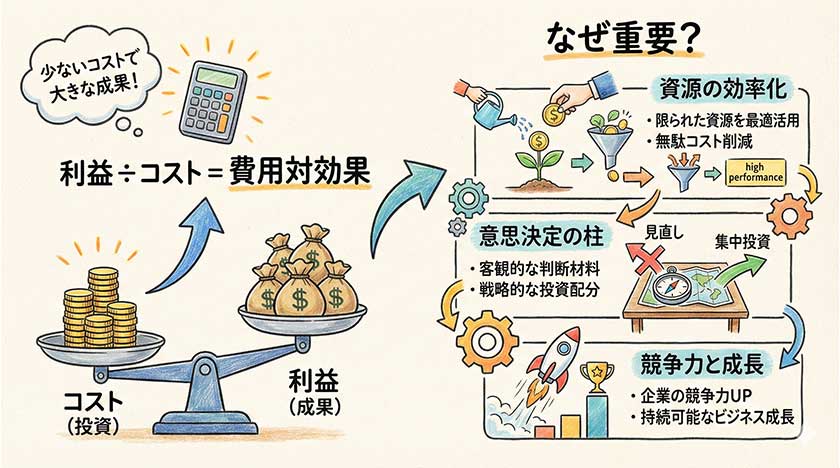 費用対効果の意味と重要性