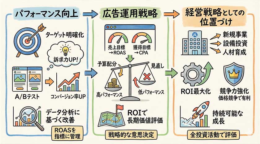 費用対効果を高めるための戦略