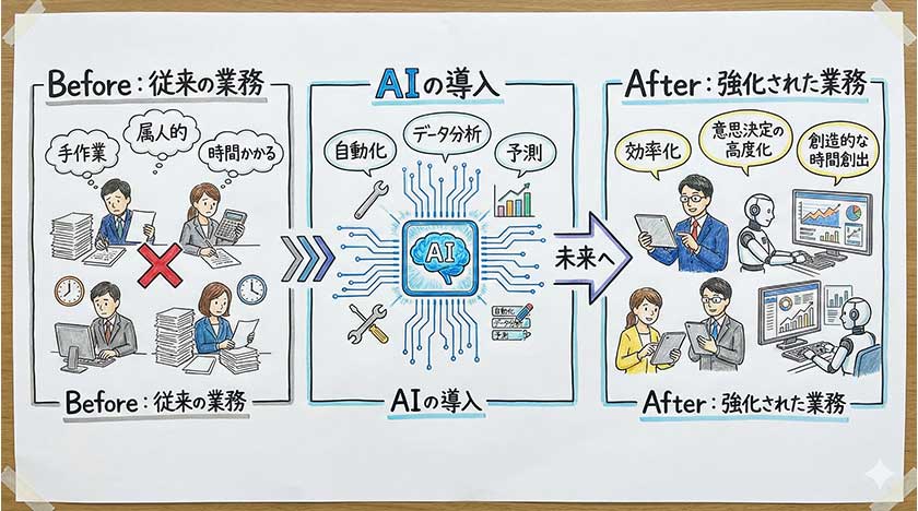 AI活用による業務の強化
