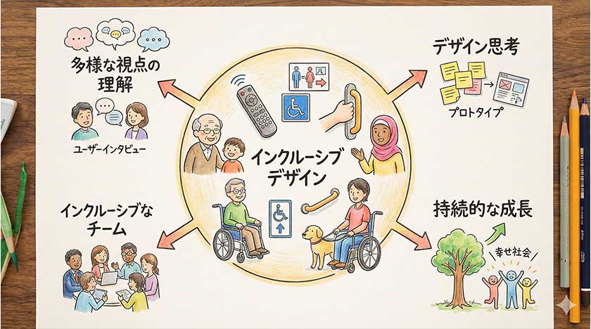 インクルーシブデザインの推進