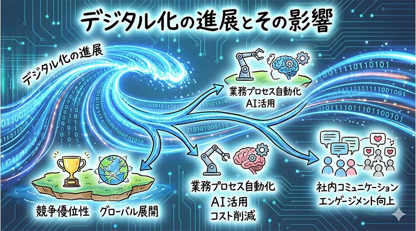 デジタル化の進展とその影響