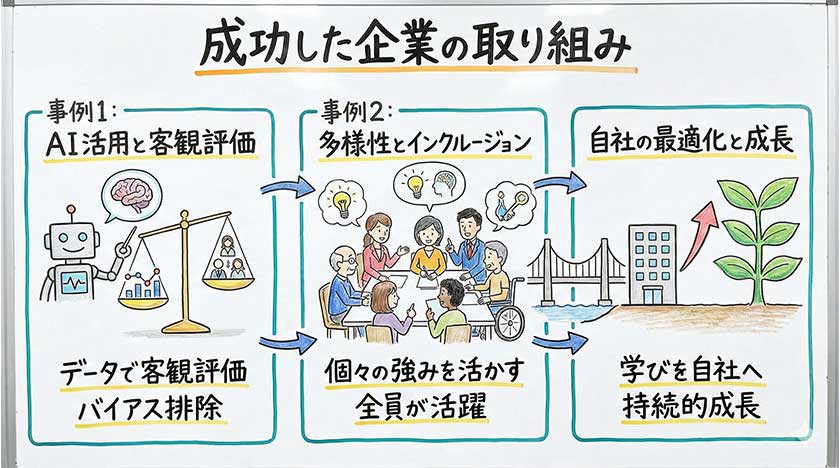 事例研究：成功した企業の取り組み