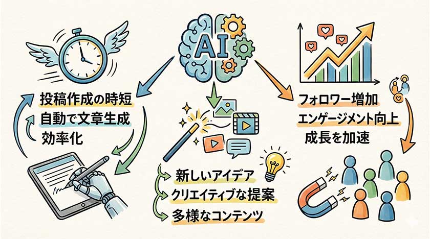 AIを活用したInstagram運用のメリット
