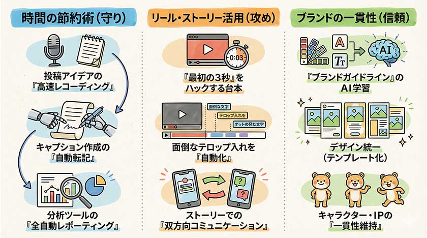 投稿効率化のためのアイデア集