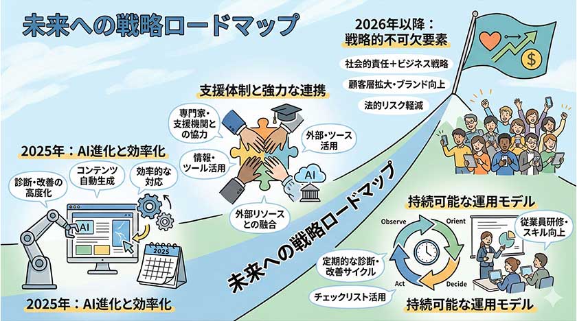 未来のウェブアクセシビリティに向けた戦略