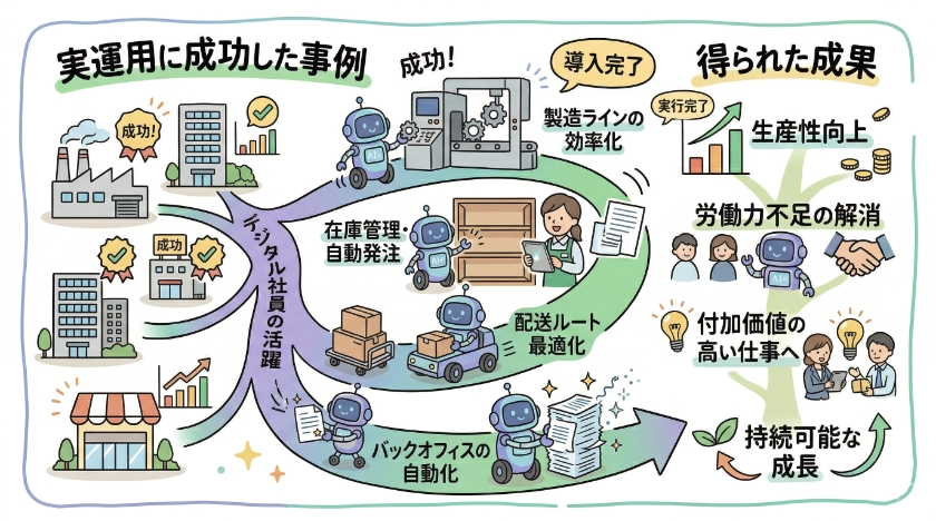 実運用に成功した日本企業の「デジタル社員」事例