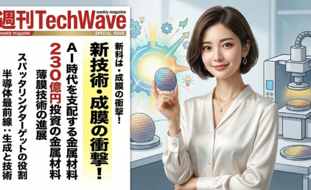 金属材料と半導体へ230億円投資で生産能力増強!AI需要加速
