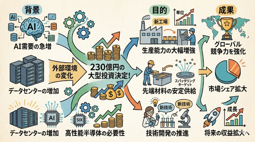230億円投資の背景