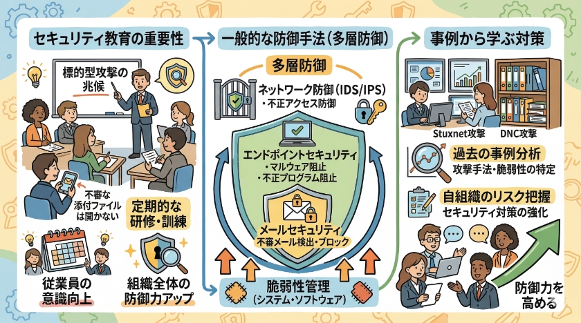 標的型攻撃に対する対策