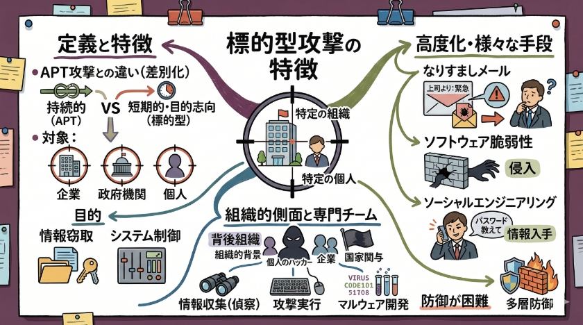 標的型攻撃の特徴