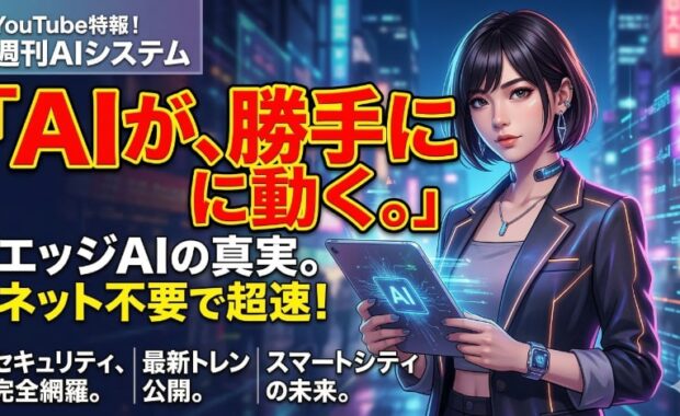 エッジAIフレームワーク発表:自律的インテリジェンスをエッジで可能に