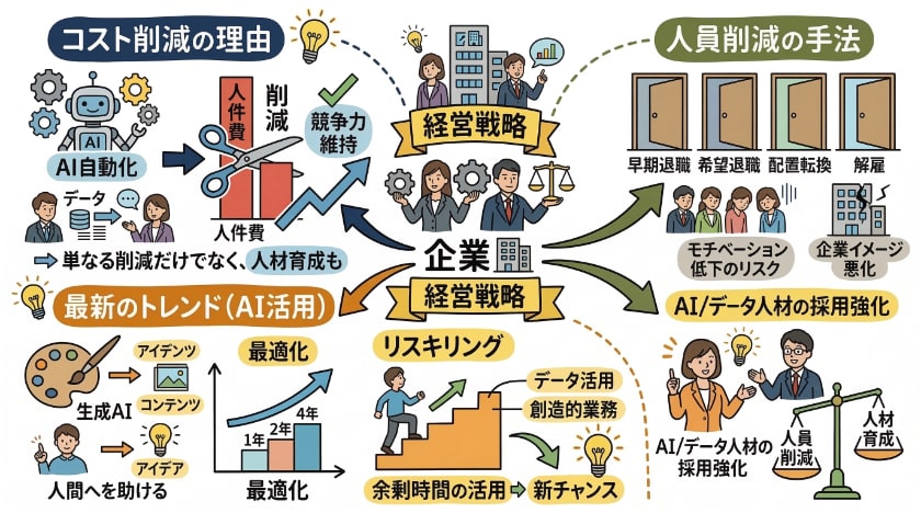 企業のリストラ戦略