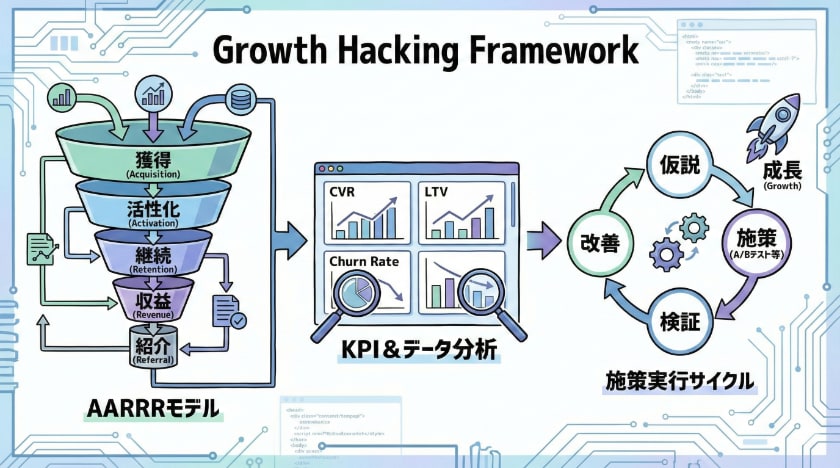 グロースハックのフレームワーク