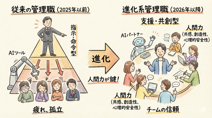 管理職の進化と人間力の重要性