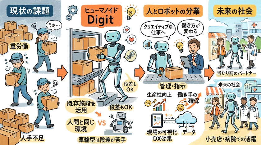 ヒューマノイドが「労働」を始めた日：Agility Robotics Digitが示す、SFではない2026年の現実に関しての「よくある質問」
