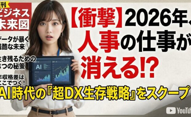 2026年のAIがHRと仕事に与える影響は？人事担当が知るべき使い方