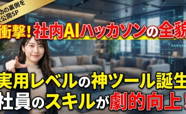 社内AIハッカソン開催！生成AI活用と業務開発レポート
