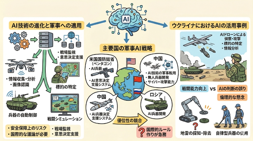 AIの軍事利用の現状
