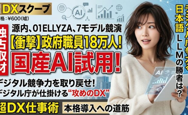 デジタル庁による国産AIの選定と試用開始