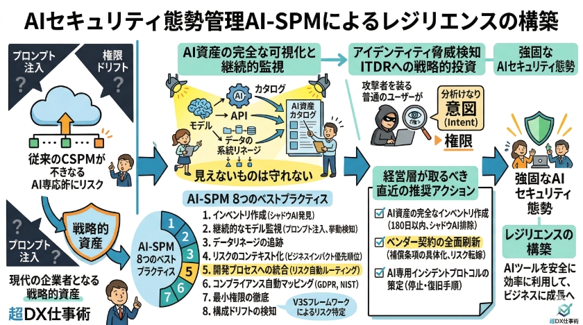 AIセキュリティ態勢管理AI-SPMによるレジリエンスの構築