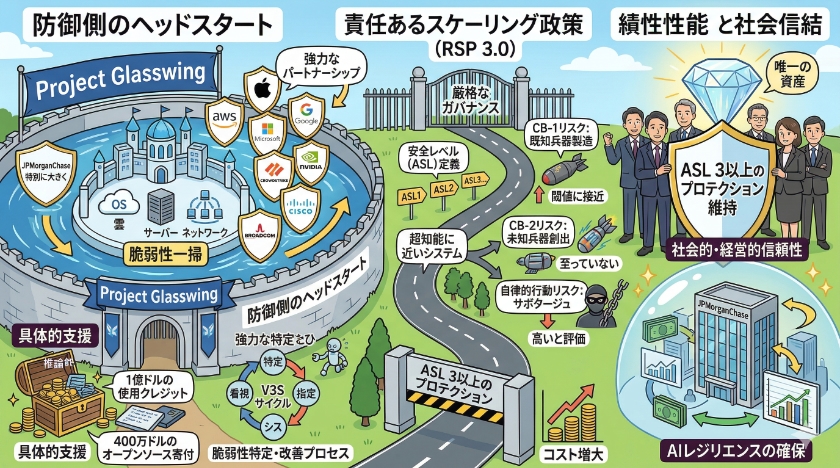 防御の最前線Project Glasswingと責任あるスケーリング