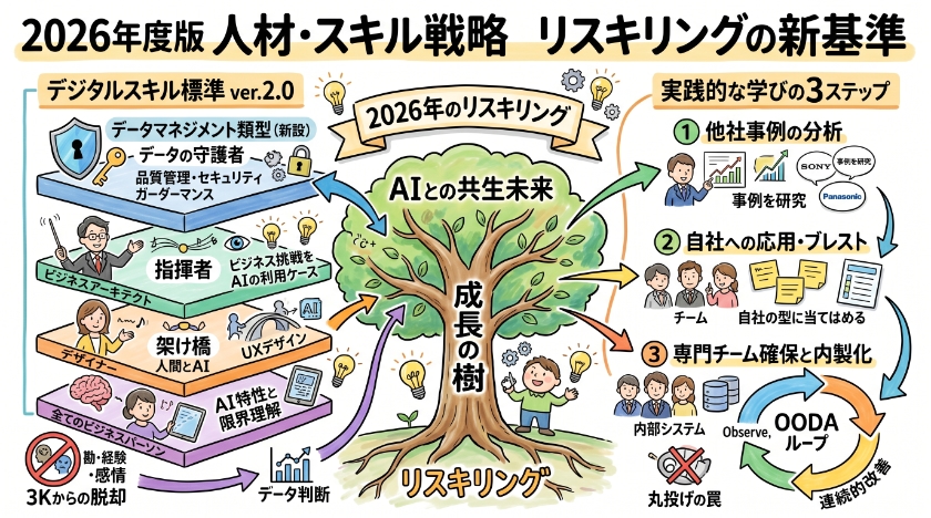 2026年度版人材・スキル戦略 リスキリングの新基準