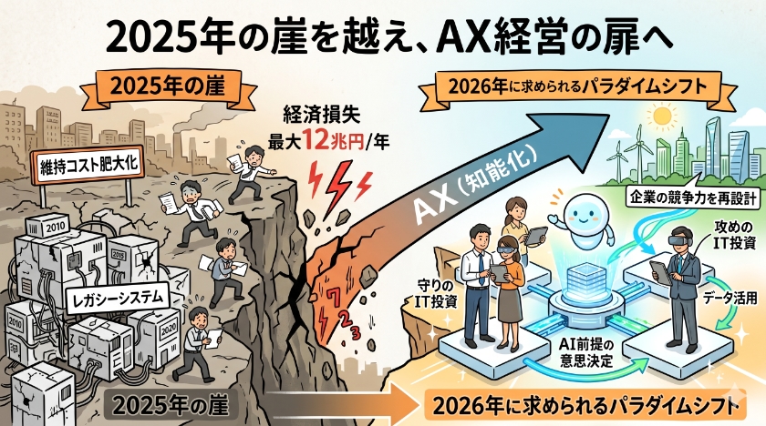 「2025年の崖」の正体と、2026年に求められるパラダイムシフト