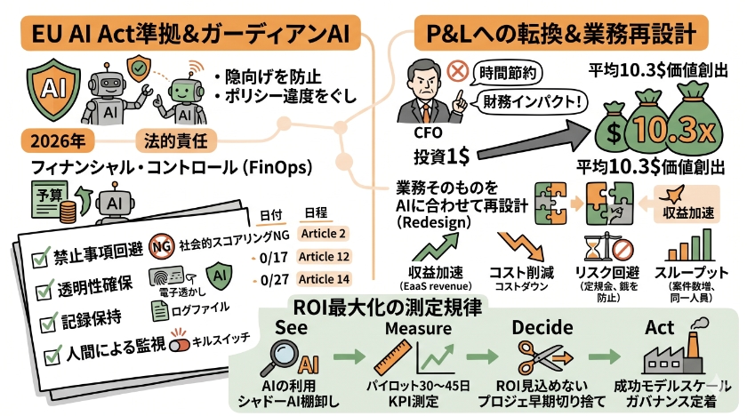 リスク管理と投資対効果（ROI）：2026年の戦略的命題
