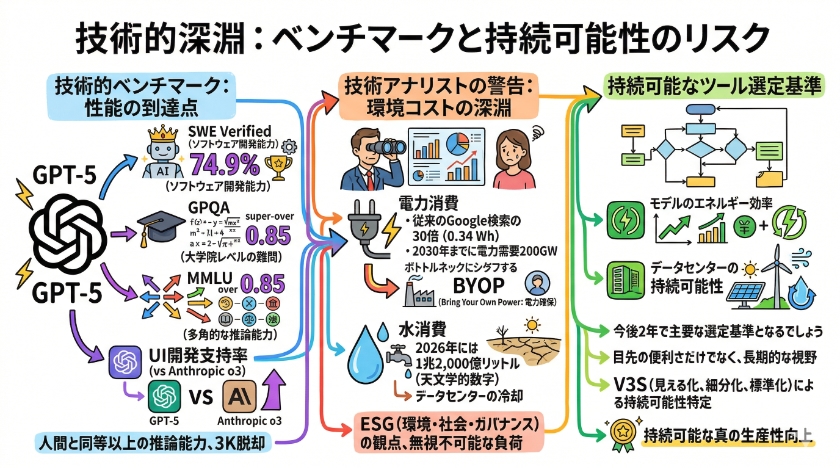 技術的深淵：ベンチマークと持続可能性のリスク