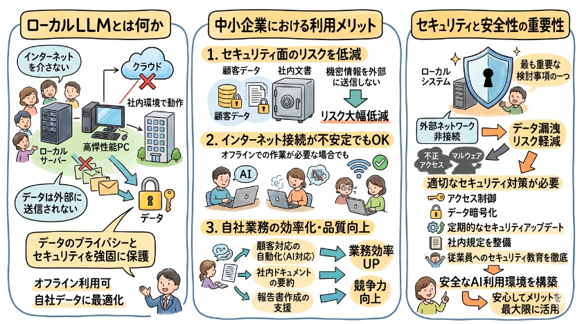 ローカルLLMの概要とメリット