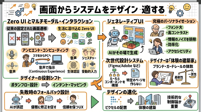 画面（スクリーン）からシステムへ：アダプティブ・デザインの革新