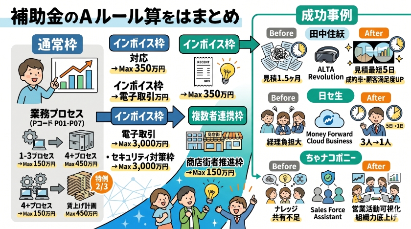 目的別で選ぶ 5つの申請枠とそれぞれの活用メリット